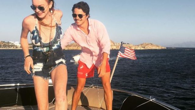 Lindsay Lohan Vacation Photos
