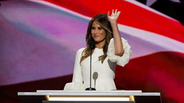 2016 Republican National Convention with Donald and Melania Trump