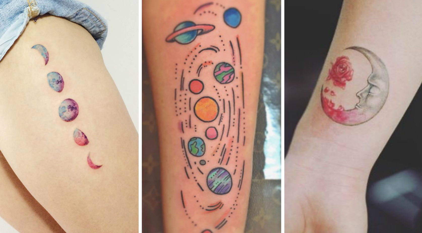 15 space tattoos that are out of this world mesmerizing - HelloGigglesHelloGiggles