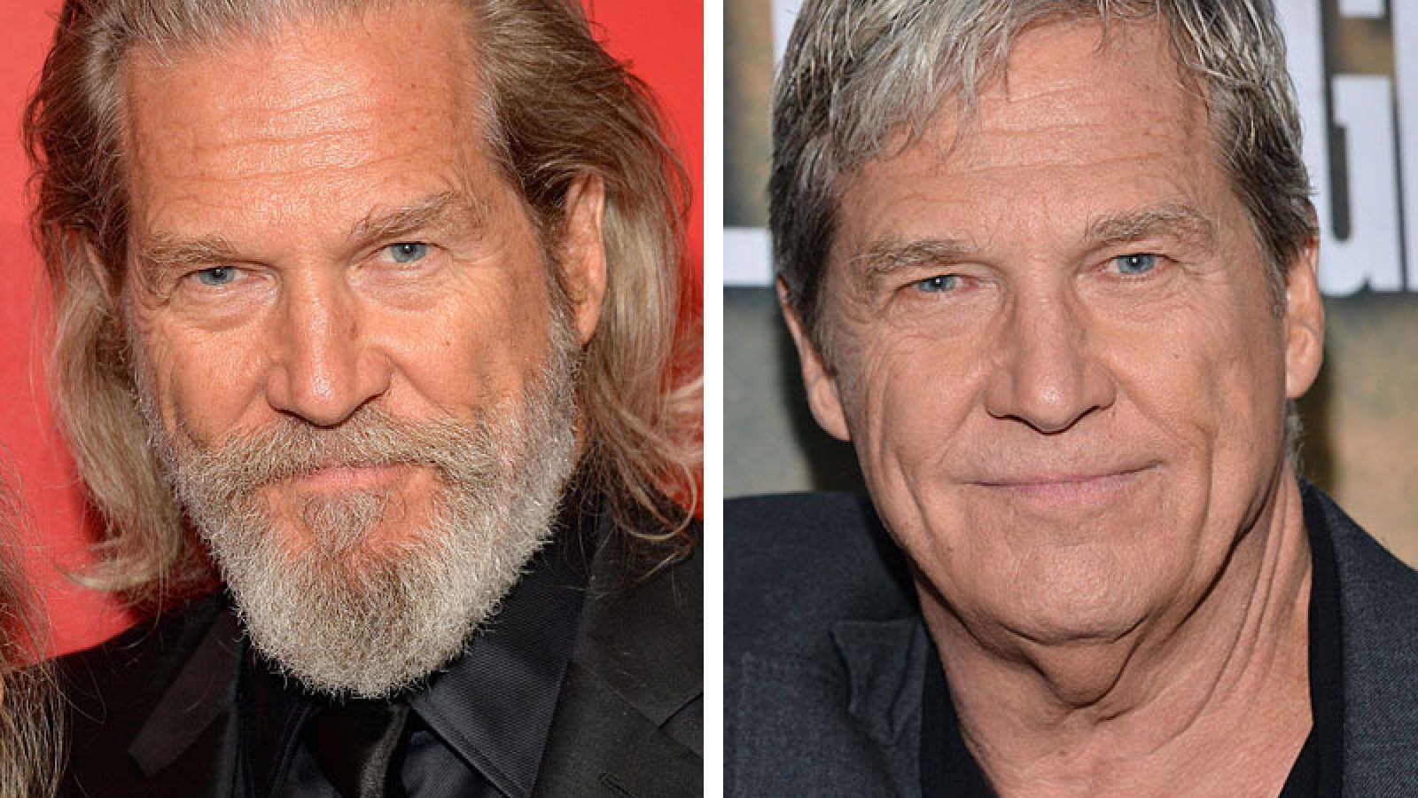 Jeff Bridges shaved his beard for the first time in FOREVER and he's almost unrecognizable
