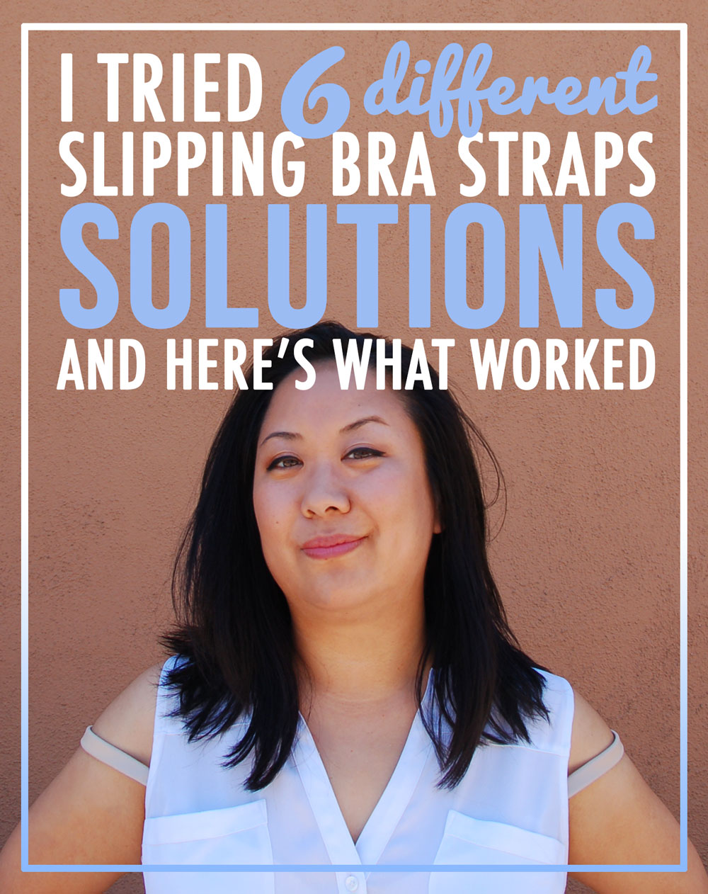 How to Easily Hide Your Bra Straps Using Bobby Pins