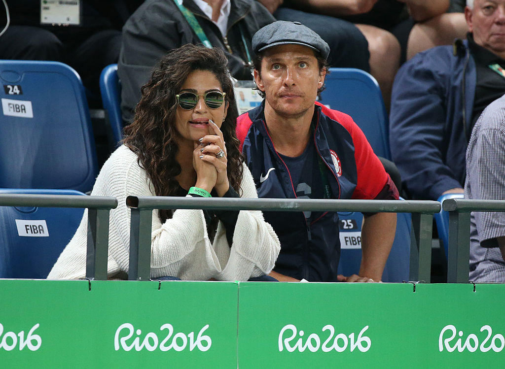 Matthew Mcconaughey's wife, Camila, MAYBE had a better time at the Rio ...