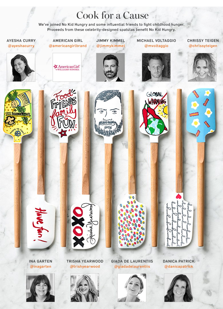 I Think About This a Lot: Williams-Sonoma's Celeb Spatulas