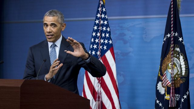 President Obama Holds News Conference At the Pentagon