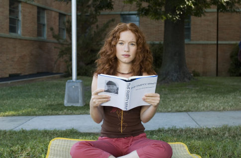 After a life of regulations and deadlines, Rory (MARIA THAYER) prefers to empty her mind in the comedy ?Accepted?.  ?Accepted? will be released in theaters on August 11, 2006.