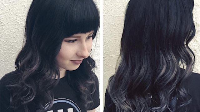 Call your hairstylist ASAP — gray ombré hair is here and it is stunning -  HelloGigglesHelloGiggles