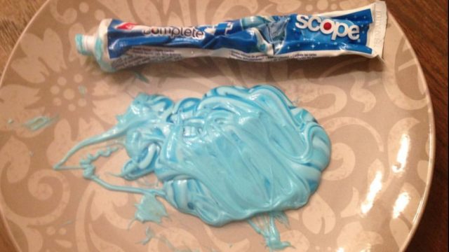 toothpaste