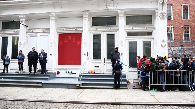 Kanye West Opens Surprise "Pablo Pop-Up Shop" In Manhattan