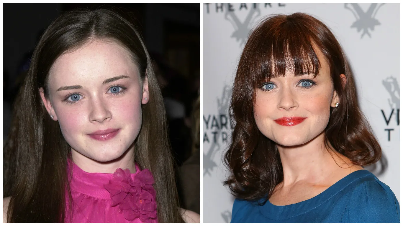 Then Vs Now How The Gilmore Girls Cast Has Changed In 16 Years   Picture Of Gilmore Girls Rory Then And Now Photo 