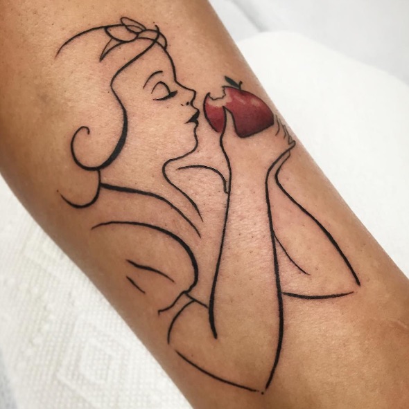 I just did my first tattoo by YUE in good good blood  Shanghai China is  it cutesweet and super cool I am so into the watercolor design and Disney  balloon And