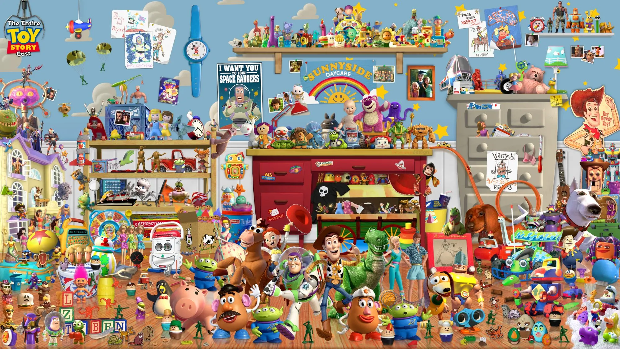 All of the on sale toy story characters