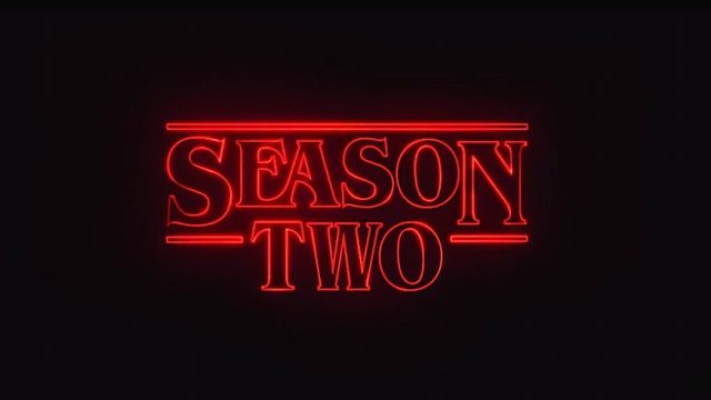 Stranger Things Season Two