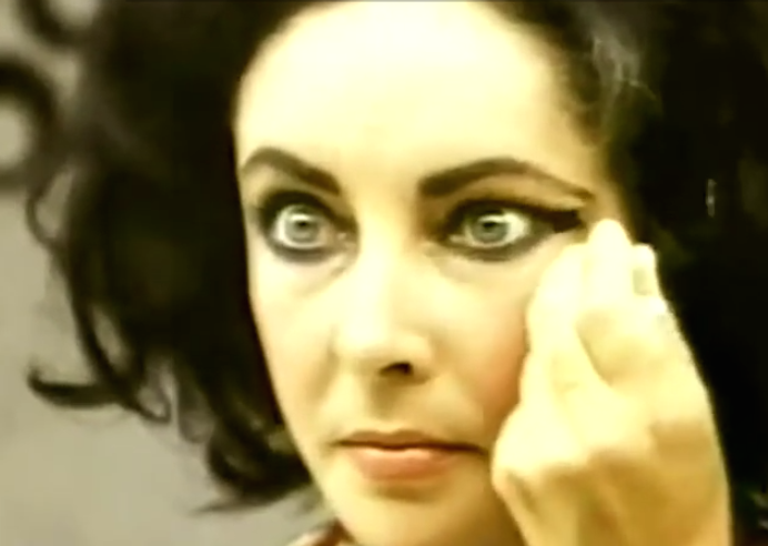 This Vintage Video Of Elizabeth Taylor Doing Her Makeup Is Incredible