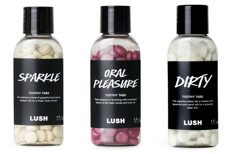 lush toothpaste pills