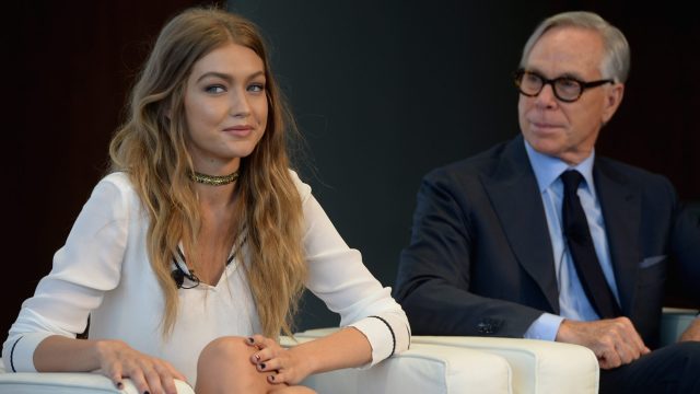 Picture of Gigi Hadid and Tommy Hilfiger