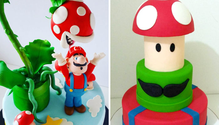 Super Mario Adventure Cake