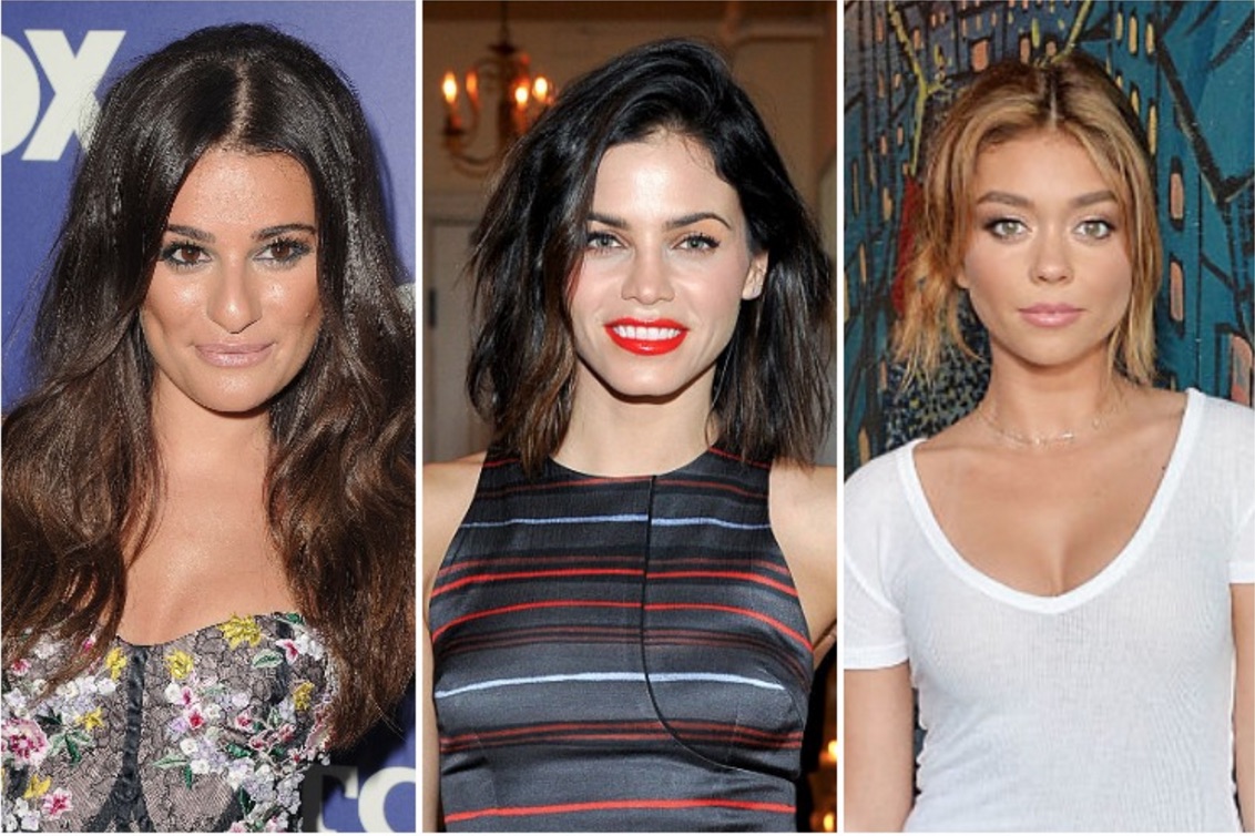 Lea Michele Sarah Hyland and Jenna Dewan Tatum just hung out