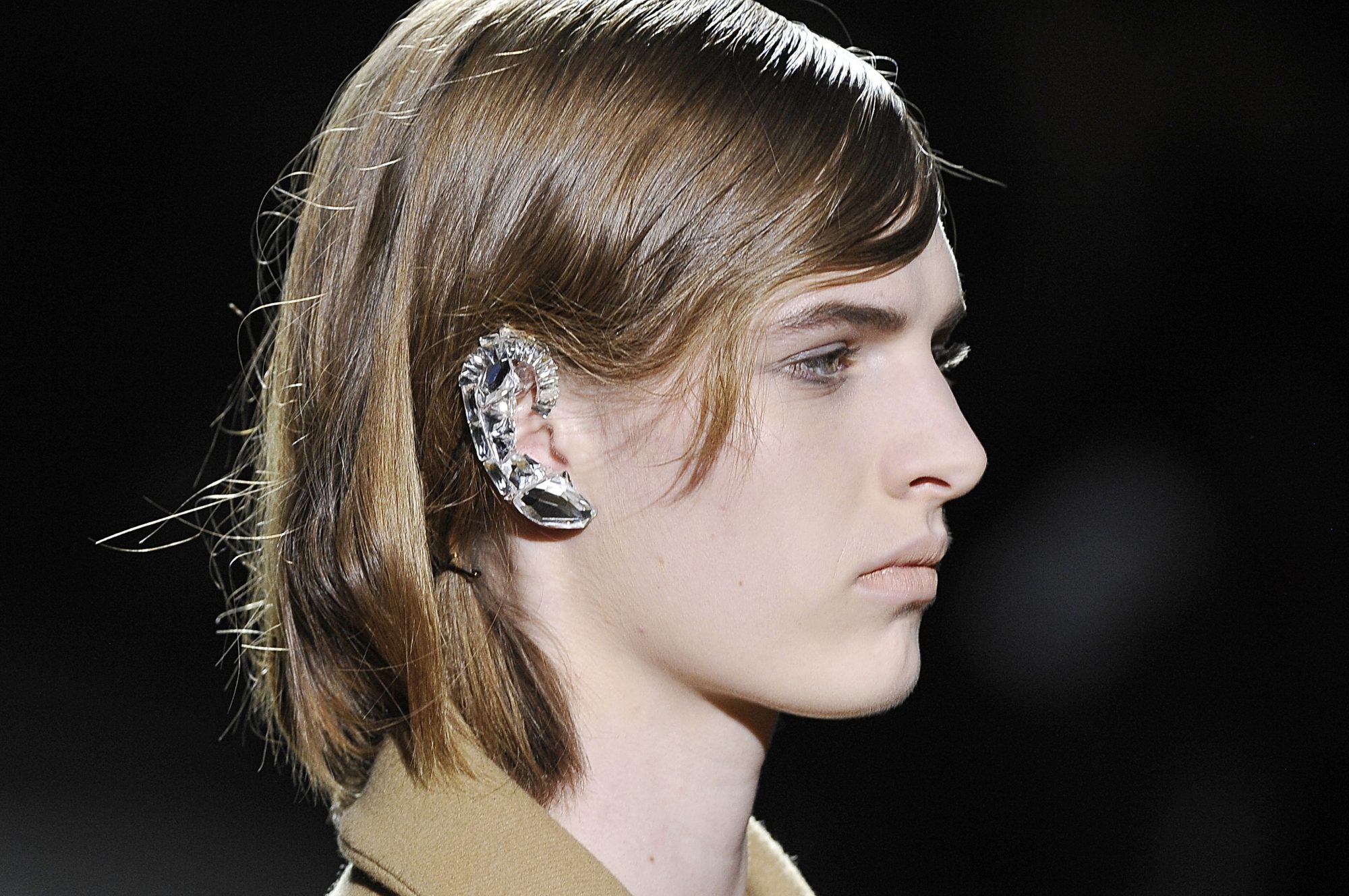 Ear Makeup Is Going To Be The Hottest Beauty Trend Thanks To Nyfw Hellogiggleshellogiggles 