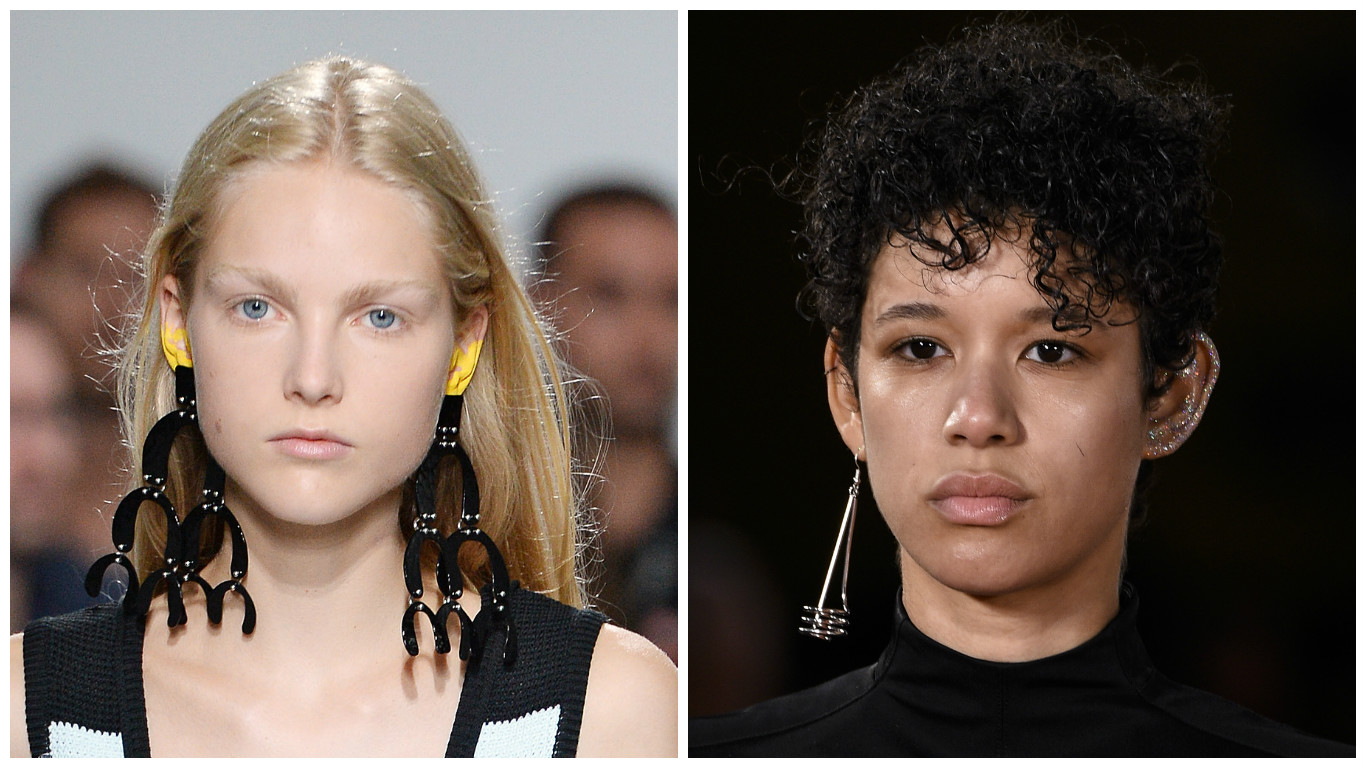 Ear makeup is going to be the hottest beauty trend thanks to NYFW