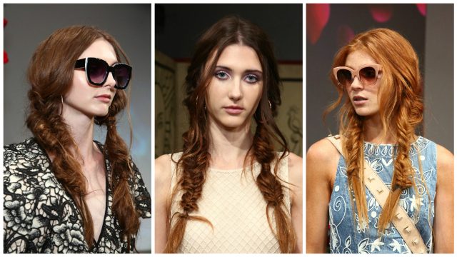 Picture of NYFW Fishtail Braids