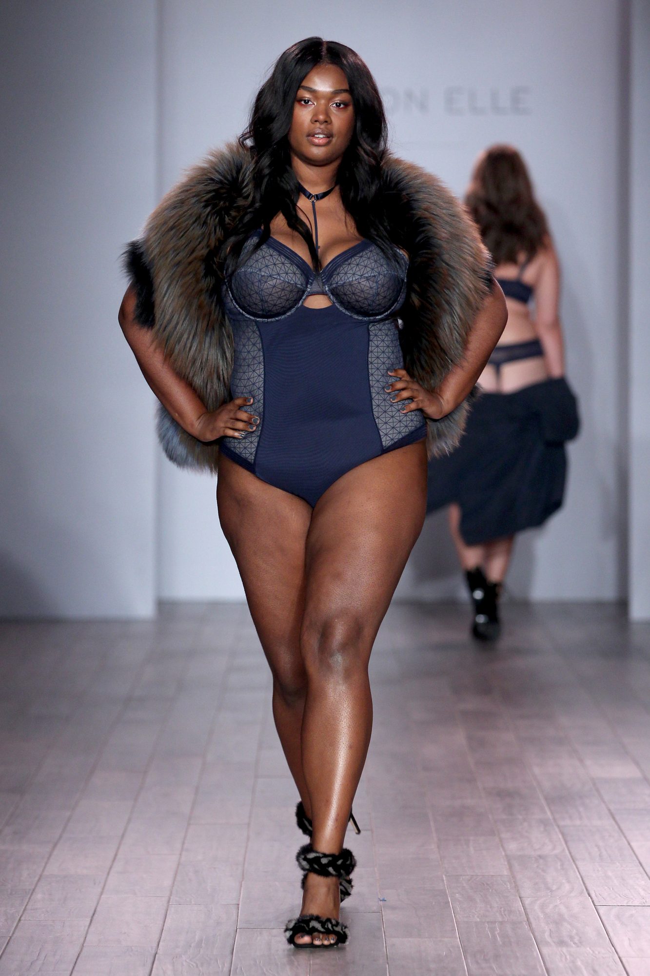 A look at Ashley Graham's gorgeous lingerie line at NYFW -  HelloGigglesHelloGiggles