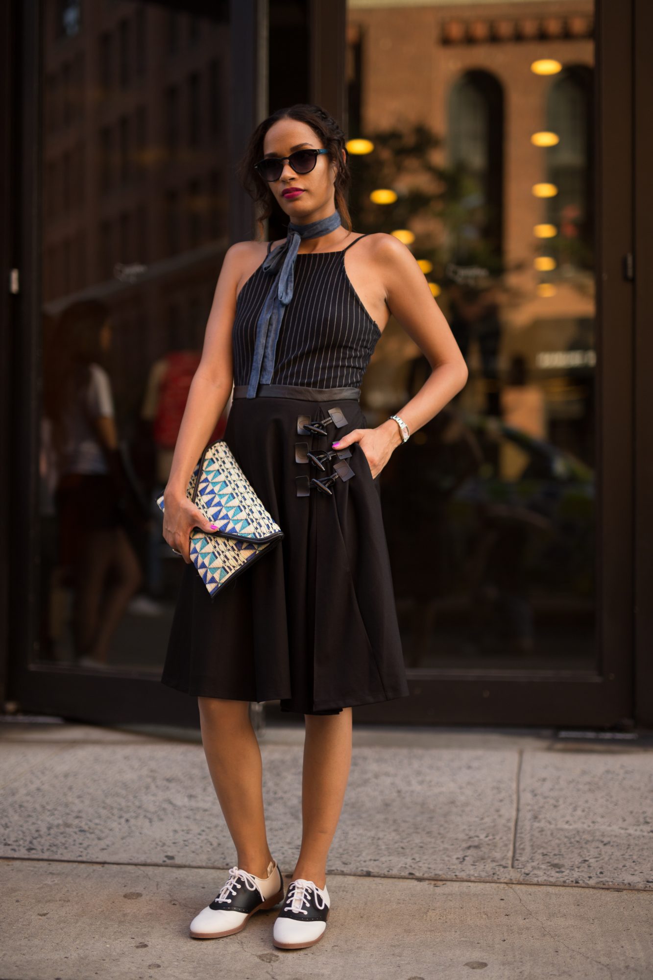 20 images from NYFW that prove wearing all black is just so damn chic ...