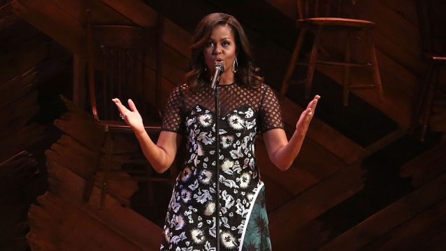 Michelle Obama Helps Broadway Shine A Light On Girls' Global Education