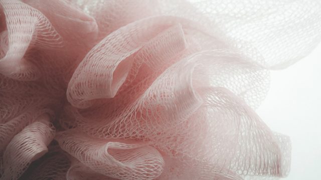 Close-Up Of Bath Sponge