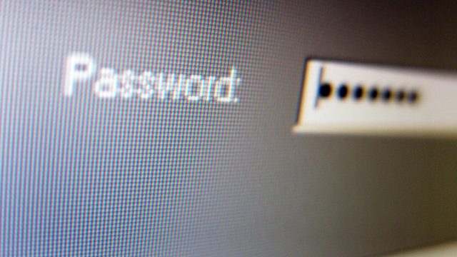 Password entry
