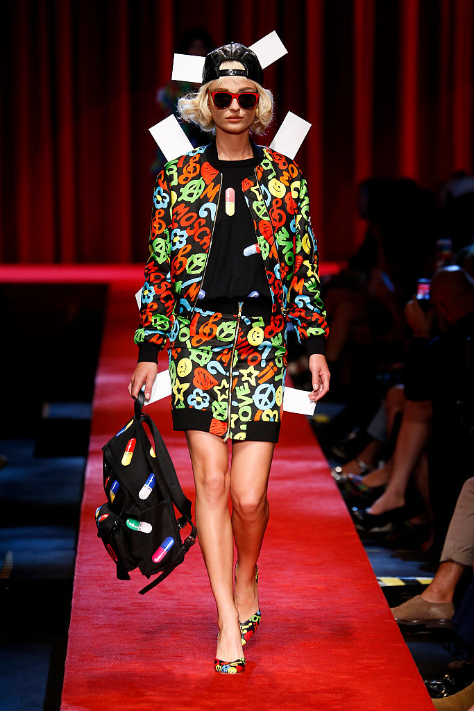 We are swooning over Moschino's paper doll-inspired runway show ...