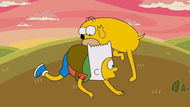 SimpsonsAdventureTime