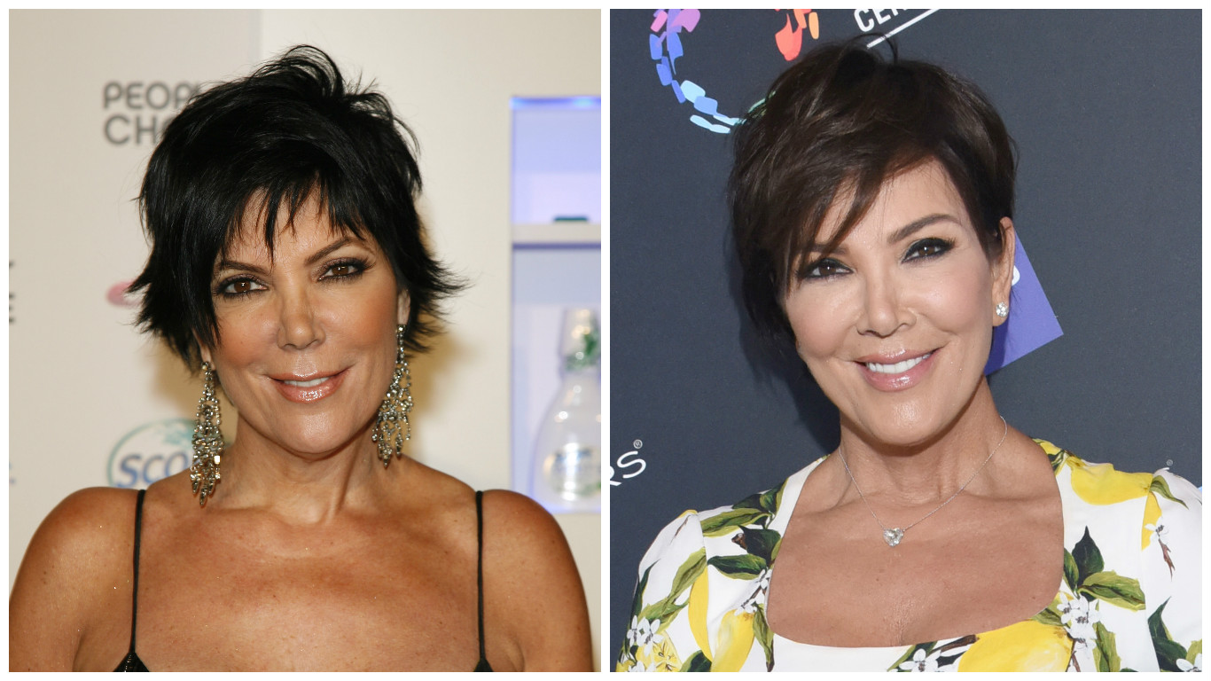 Picture Of Kris Jenner Then And Now Photo 