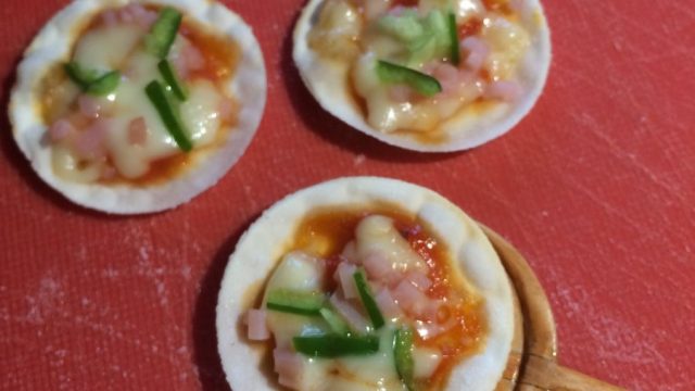 mini pizzas
