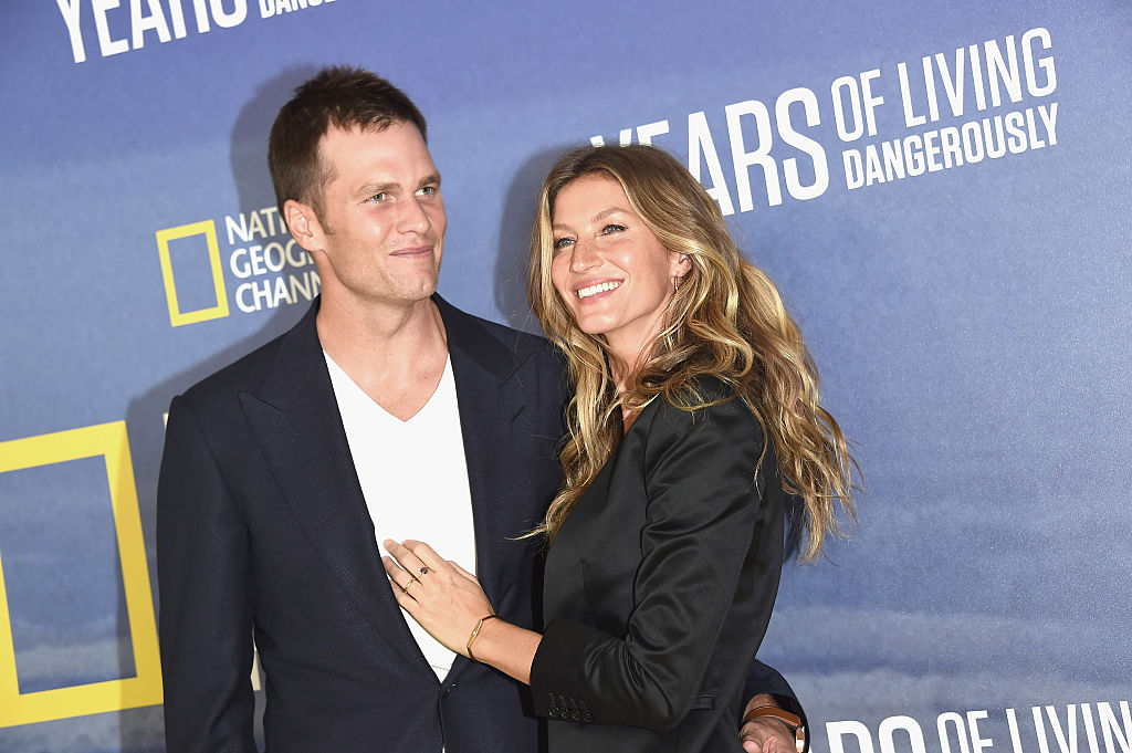 Tom Brady gets case of giggles with daughter Vivian on rare outing - see  photo