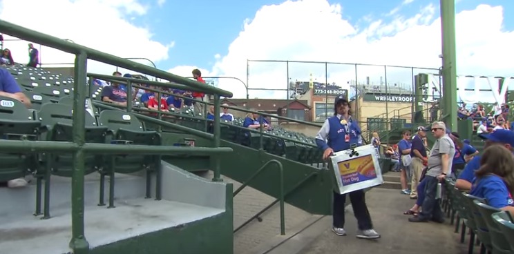 Stephen Colbert attended a Cubs game in disguise — as a hot dog vendor -  The Washington Post