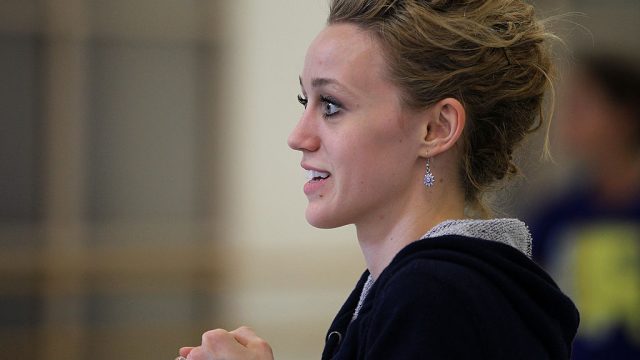 Boston Ballet Dancer, Dusty Button