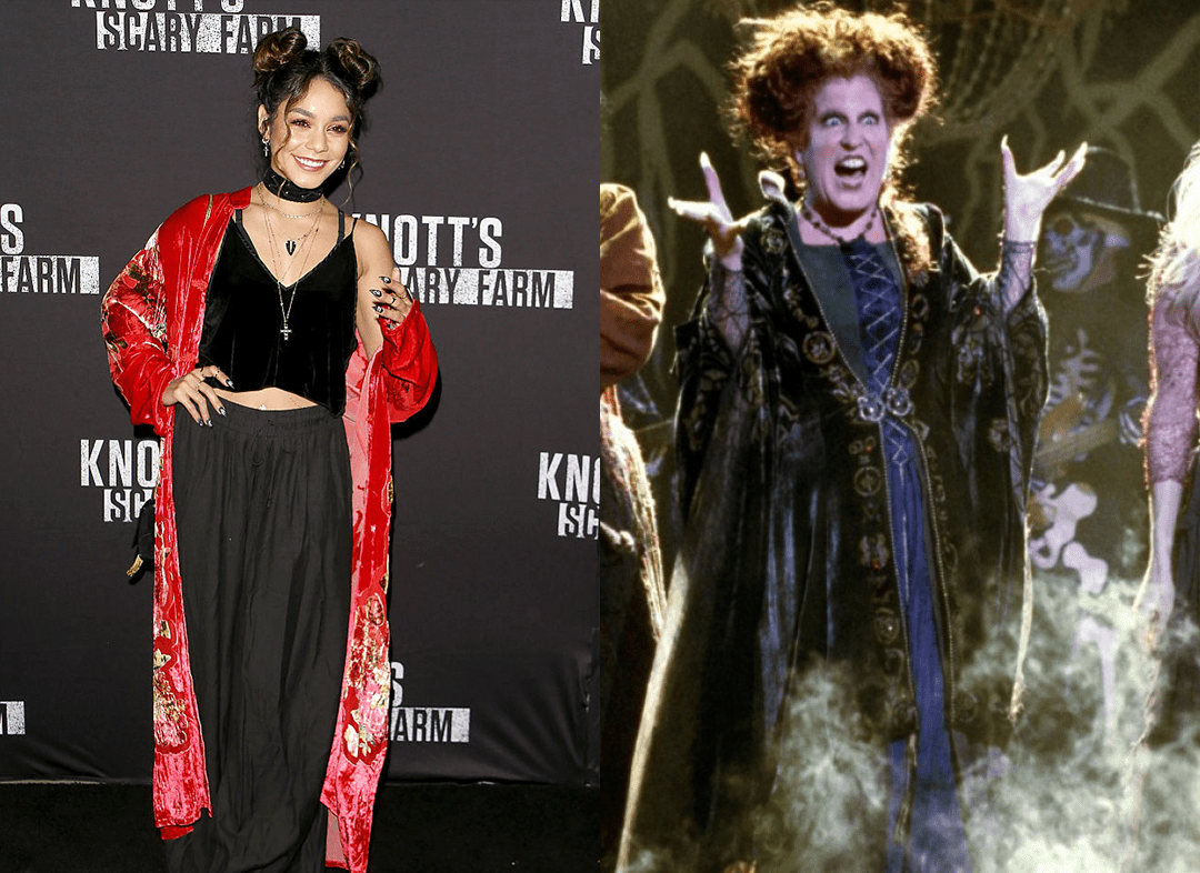 Vanessa Hudgens totally channeled "Hocus Pocus" at this Halloween theme