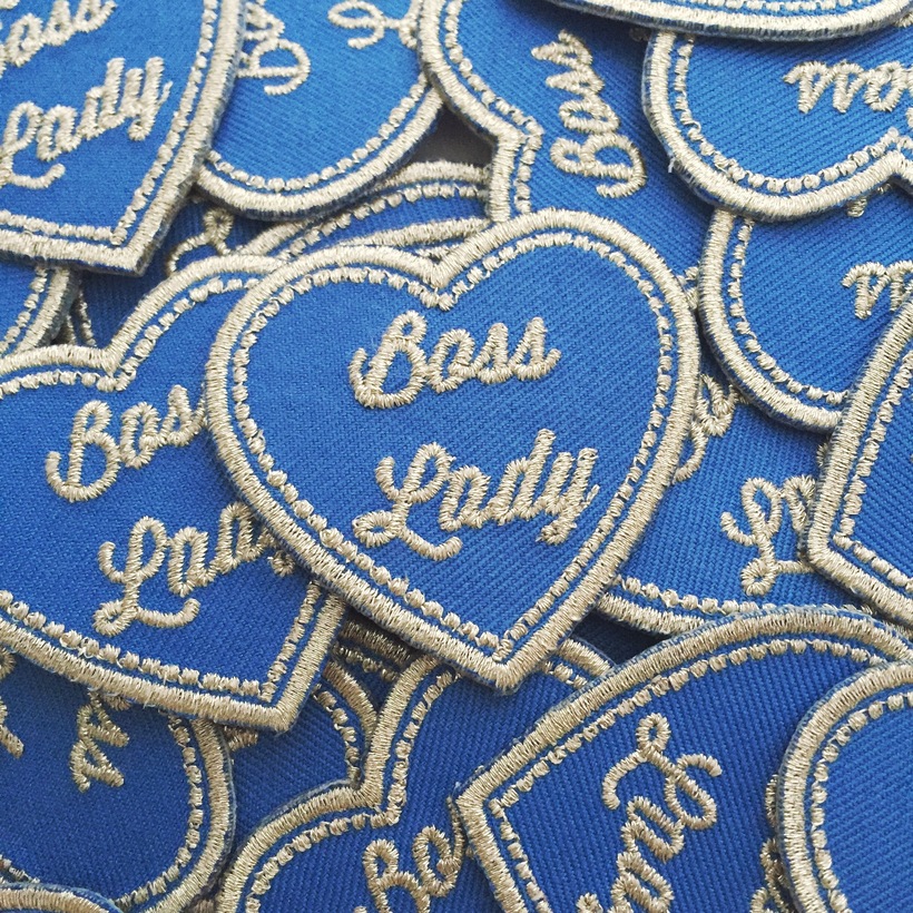 Boss Lady Patch from fairycakes, $8.92