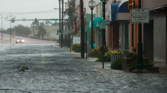 Hurricane Matthew Bears Down On Atlantic Coast