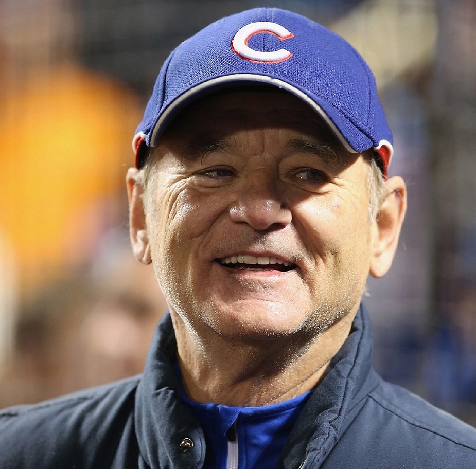 Bill Murray wore a shirt with the cutest 'Ghostbusters' reference to a  baseball game - HelloGigglesHelloGiggles