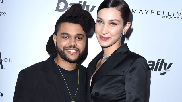 The weekend and bella hadid