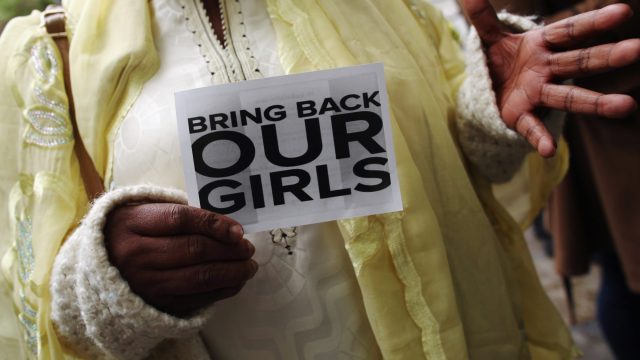 London Protest Against The  Kidnapping Of More Than 200 Nigerian Girls