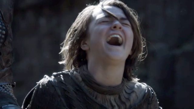 These is how Arya Stark laugh (Game of Thrones) on Make a GIF