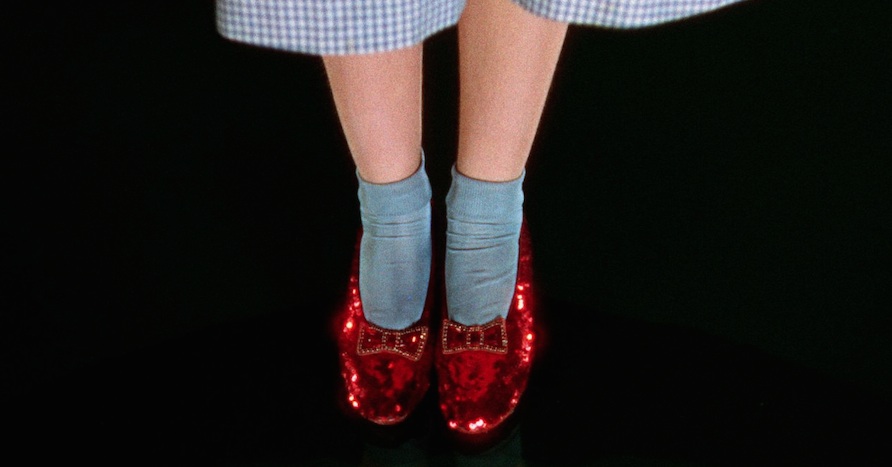 squeeze Stumble cable The Smithsonian just launched a Kickstarter to save Dorothy's ruby slippers  from "The Wizard of Oz"! - HelloGigglesHelloGiggles