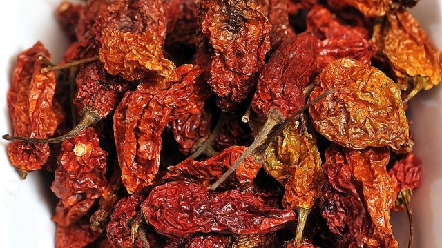 This is Ghost Peppers (Chiles), one of many spices available for wholesale purchase at Rick and Chri