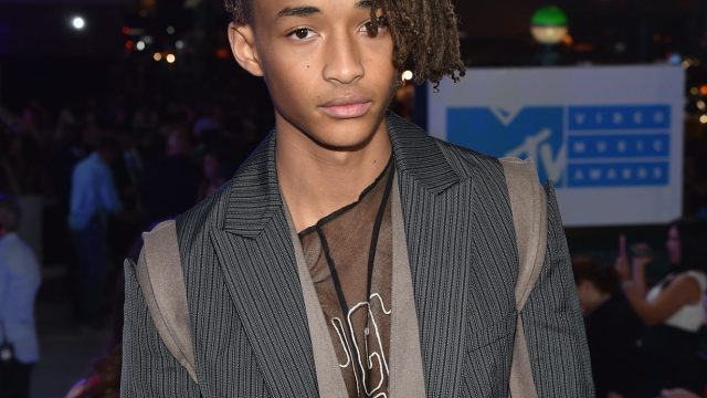 Jaden Smith wore a jacket covered in leaves for an awesome causeHelloGiggles