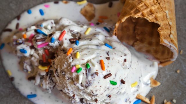 Dropped Ice Cream Cone