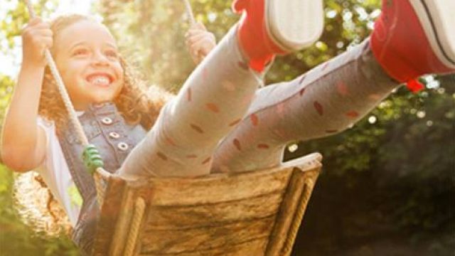 Picture of Capri Sun Girl Swinging