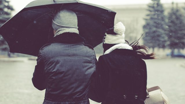 couple umbrella