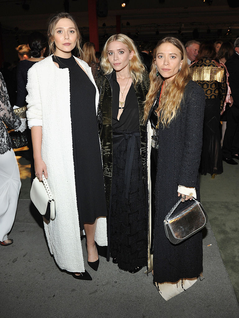 All three Olsen sisters stepped out together at a LACMA party in chic ...